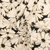 Tricot imprimé - MUSE - 002 - Blanc Cassé