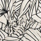 Tricot imprimé - MUSE - 003 - Blanc Cassé