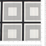 Tricot imprimé - MUSE - 006 - Blanc Cassé