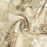 Mountain Fleece Prints Baby - Zoo Pals - 006 - Safari