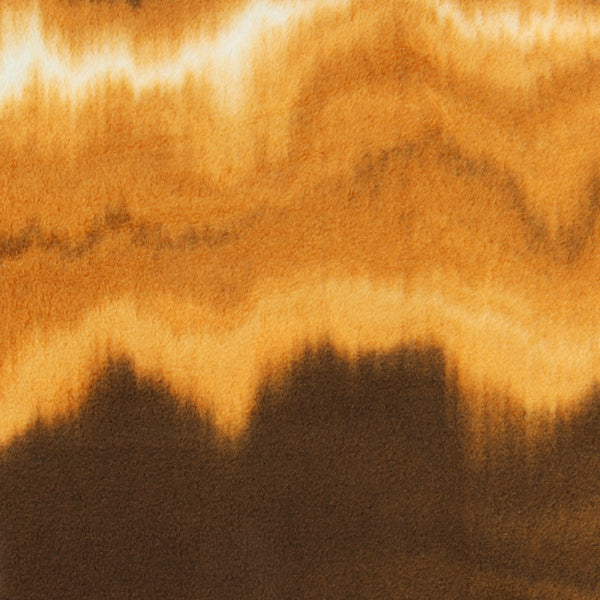 Mountain Fleece Prints - Waves - 009 - Copper
