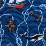 Mountain Fleece Prints - East Coast - 010 - Navy