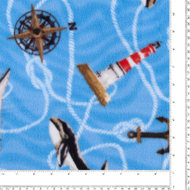 Mountain Fleece Prints - East Coast - 012 - Sky