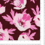 Molleton imprimé - Côte Est - 014 - Grenat