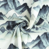 Mountain Fleece Prints - Mountain View - 026 - Blue Haze