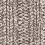Molleton imprimé - Tricot Torsades - 030 - Taupe