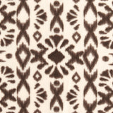 Mountain Fleece Prints - Ikat Art - 031 - Brown
