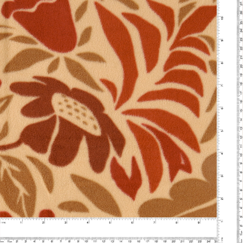 Mountain Fleece Prints - African Vibes - 035 - Bisque