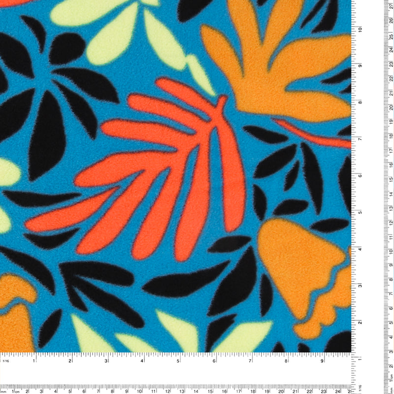 Mountain Fleece Prints - African Vibes - 036 - Ocean