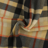 Mountain Fleece Prints - Street Plaid - 040 - Camel
