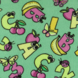 Printed Fleece - VALLEY - 003 - Green