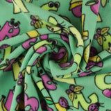 Printed Fleece - VALLEY - 003 - Green