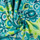 Molleton imprimé - <VALLEY> - 014 - Aqualine