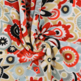 Molleton imprimé - <VALLEY> - 015 - Graphite