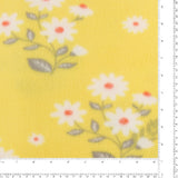 Molleton imprimé - <Valley> - 017 - Bouton d'or