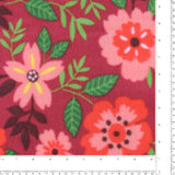 Molleton imprimé - <Valley> - 024 - Mûre