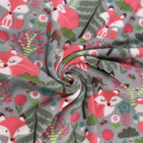 Molleton imprimé - <VALLEY> - 030 - Argent