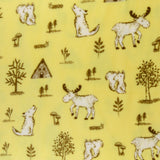 Molleton imprimé - <Valley> - 039 - Bouton d'or