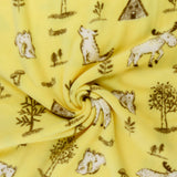 Molleton imprimé - <Valley> - 039 - Bouton d'or