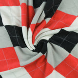 Molleton imprimé - <VALLEY> - 047 - Rouge