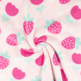 Printed Fleece - Valley - 004 - Light Pink