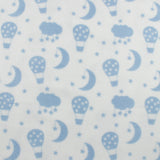 Printed Fleece - Valley - 008 - Light Blue