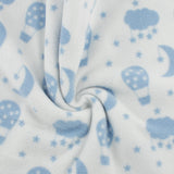 Printed Fleece - Valley - 008 - Light Blue