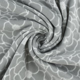 Printed Fleece - VALLEY - 015 - Light Grey