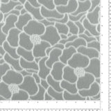 Printed Fleece - VALLEY - 015 - Light Grey
