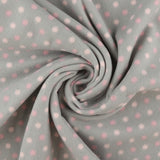 Molleton imprimé - <Valley> - 017 - Gris Pâle