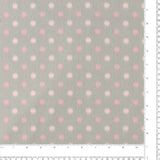 Molleton imprimé - <Valley> - 017 - Gris Pâle
