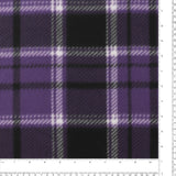 Printed Fleece - VALLEY - 023 - Black