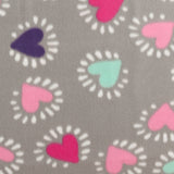 Printed Fleece - VALLEY - 027 - Grey II