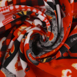 Calgary Flames NHL Fleece Print - Red