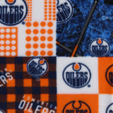 Oilers D'Edmonton Molleton imprimé LNH 4 - Orange