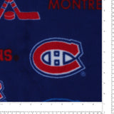 Montreal Canadiens NHL Fleece Print - MO4 - Blue