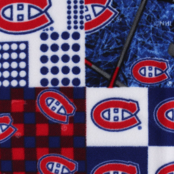 Montreal Canadiens NHL Fleece Print - Blue
