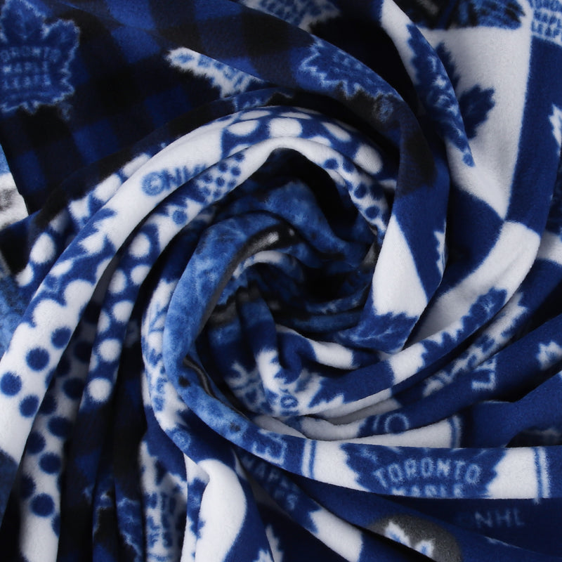 Toronto Maple Leafs NHL Fleece Print - Blue