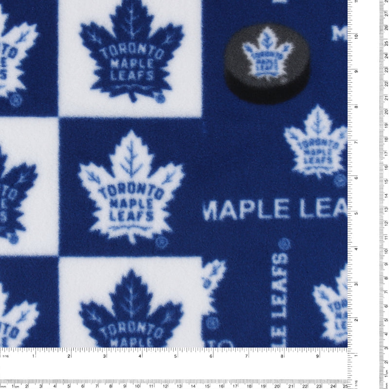Toronto Maple Leafs NHL Fleece Print - Blue