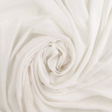 Lightweight polyester and tencel fabric - BIANCA - White