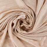 Pleated Foil fabric - LAST DANCE - 001 - Peach
