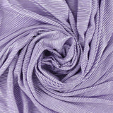 Pleated Foil fabric - LAST DANCE - 003 - Lilac