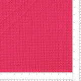 Chevron Knit Solid - IBIZA - 001 - Hot Pink
