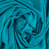Tricot en chevron uni - IBIZA - 002 - Turquoise