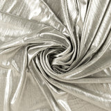 Metallic Foil Knit - CROWN JEWELS - 001 - Silver
