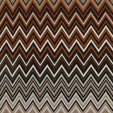 Chevron Knit Print - AROMA - 001 - Brown