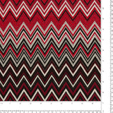 Tricot en chevron - BRAISES D'AUTOMNE - 001- Rouge