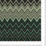 Chevron Knit Print - VERDE - 001 - Green