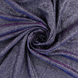 Metallic Knit - SOIREE - 005 - Black & Blue