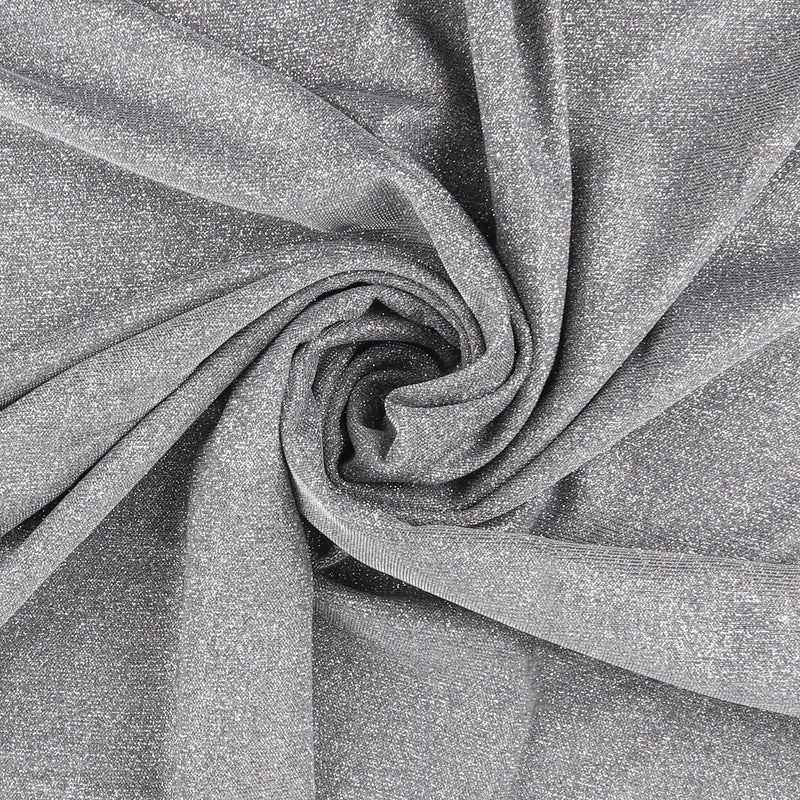 Metallic Knit - SOIREE - 006 - Silver & Wine